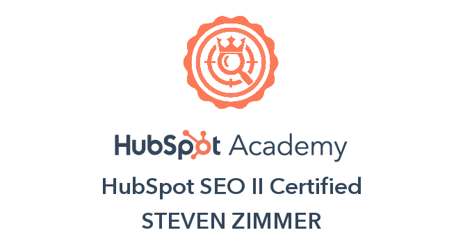 HubSpot SEO II Certification